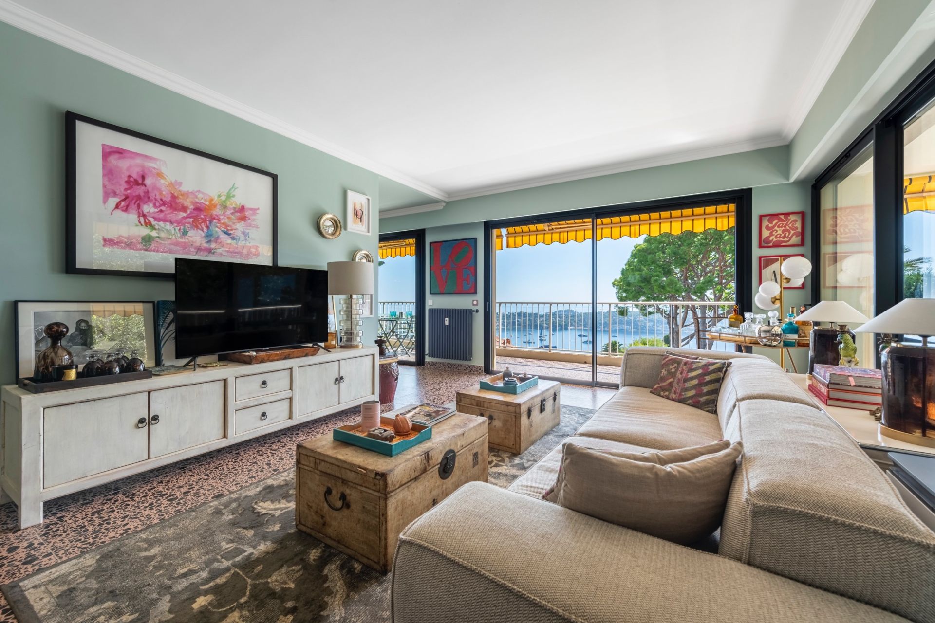 appartement de luxe 3 Pièces en vente sur VILLEFRANCHE SUR MER (06230)