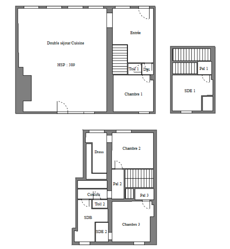 luxury apartment 5 Rooms for sale on PARIS (75004)