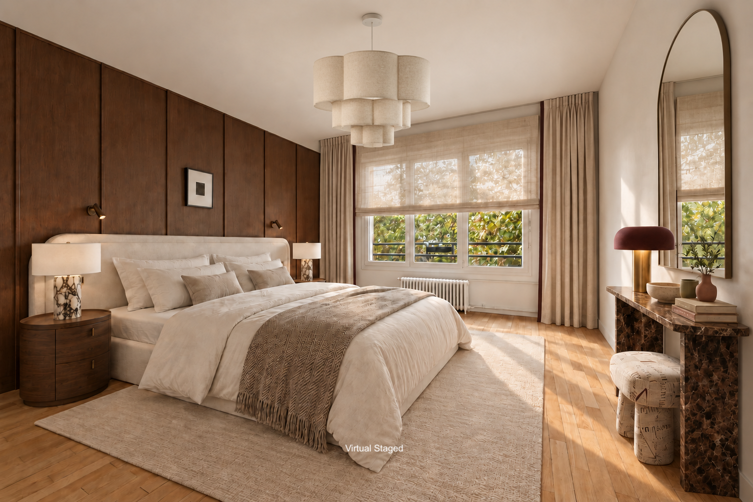 luxury apartment 3 Rooms for sale on PARIS (75016)