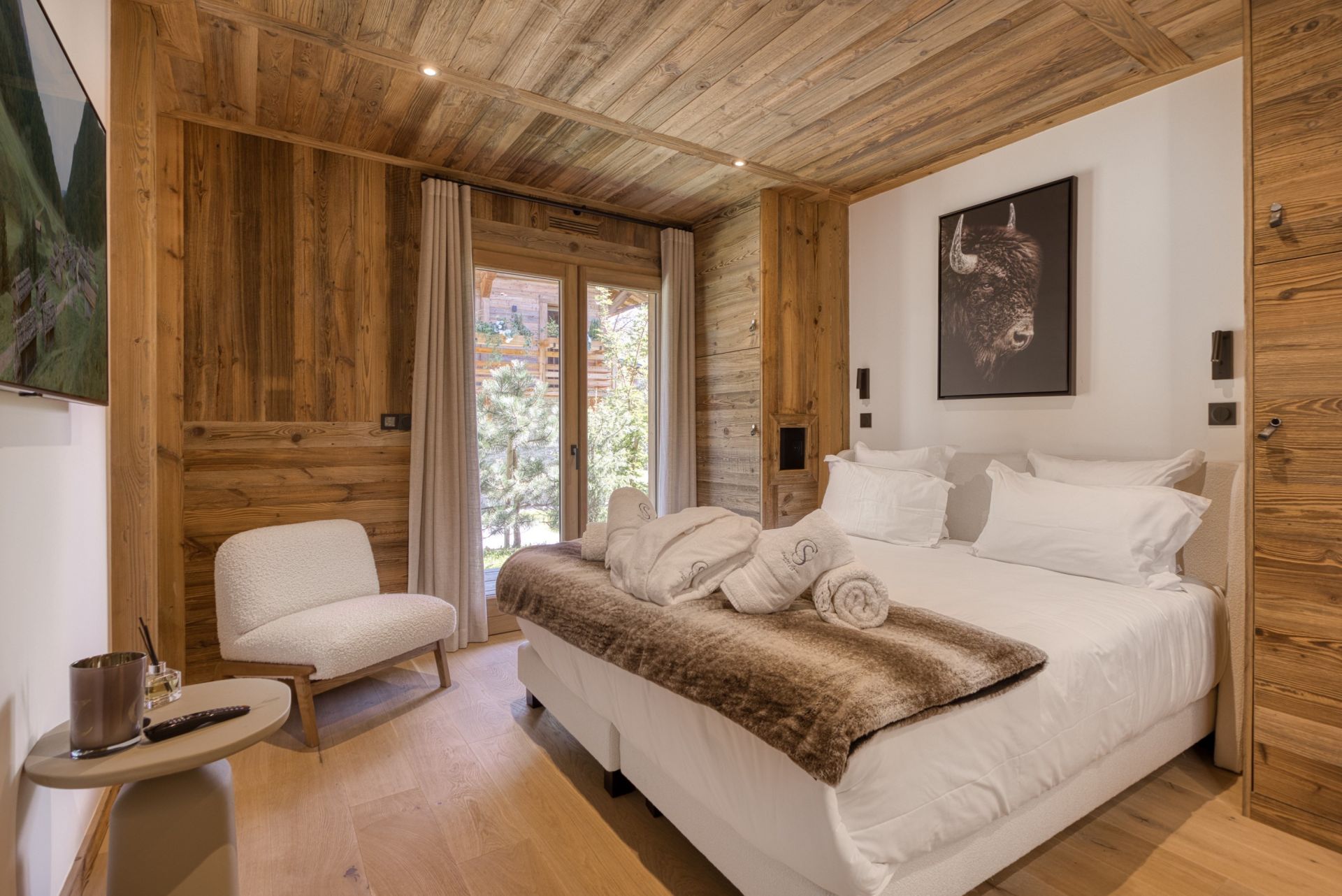 luxury chalet 7 Rooms for seasonal rent on MEGEVE (74120)