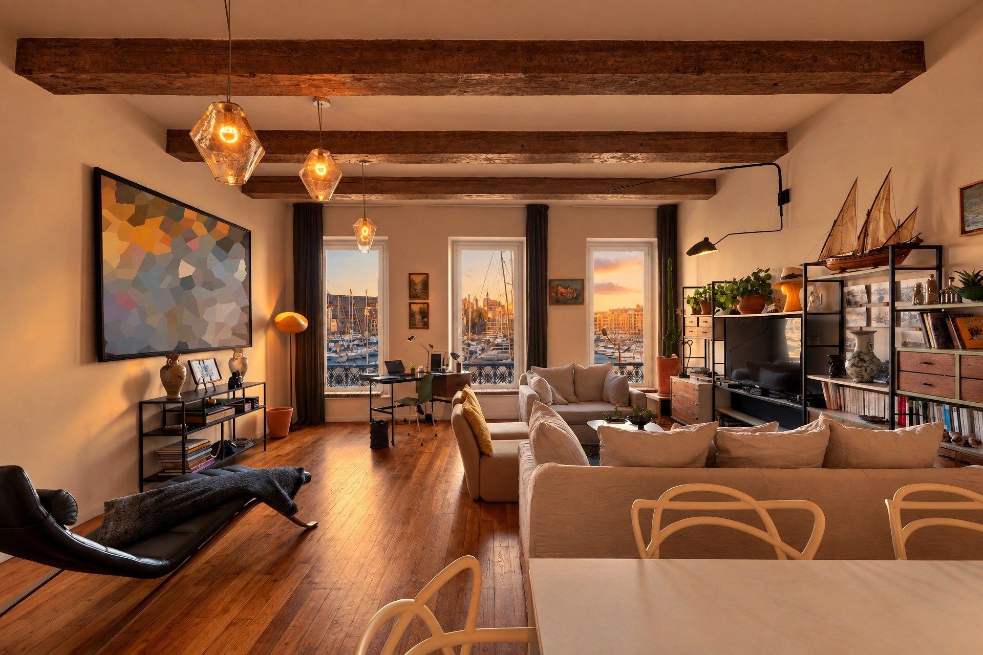 duplex de luxe 4 Pièces en vente sur MARSEILLE (13007)
