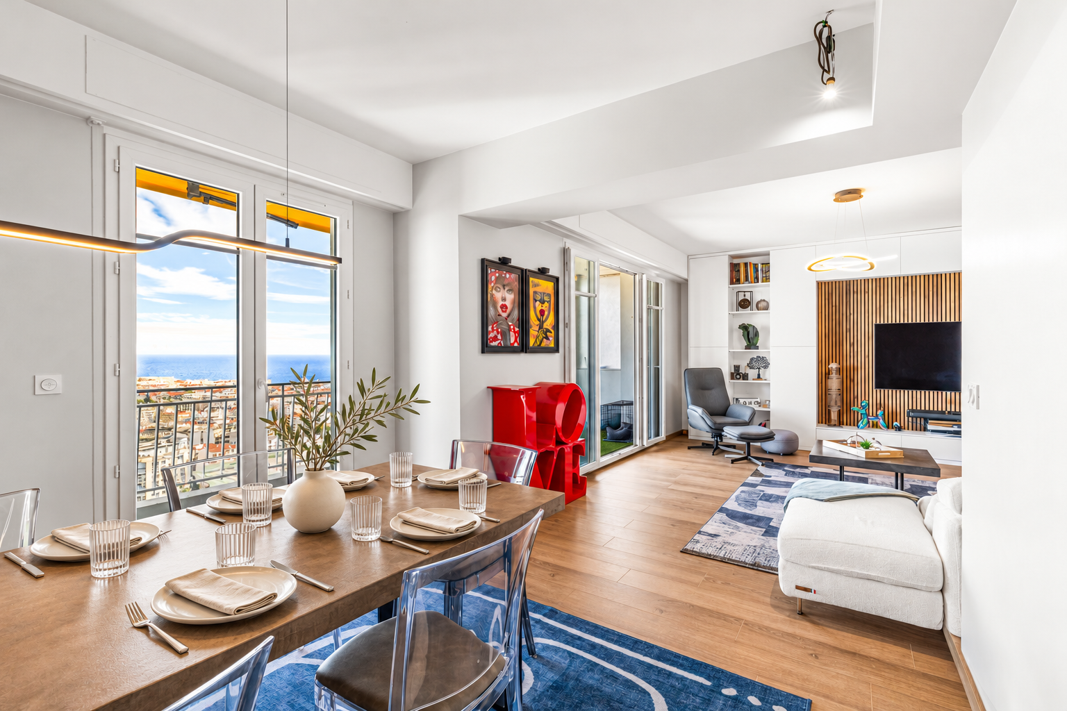 luxury apartment 3 Rooms for sale on NICE (06000)
