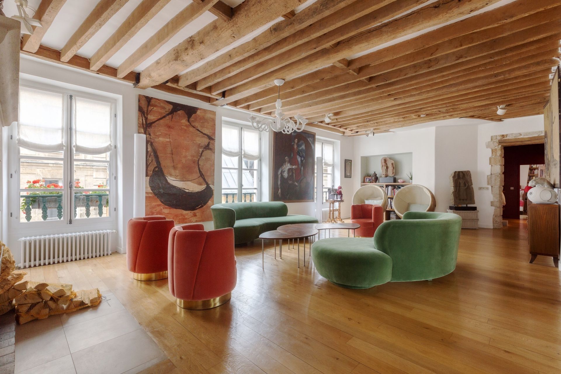 appartement de luxe 8 Pièces en location sur PARIS (75003)