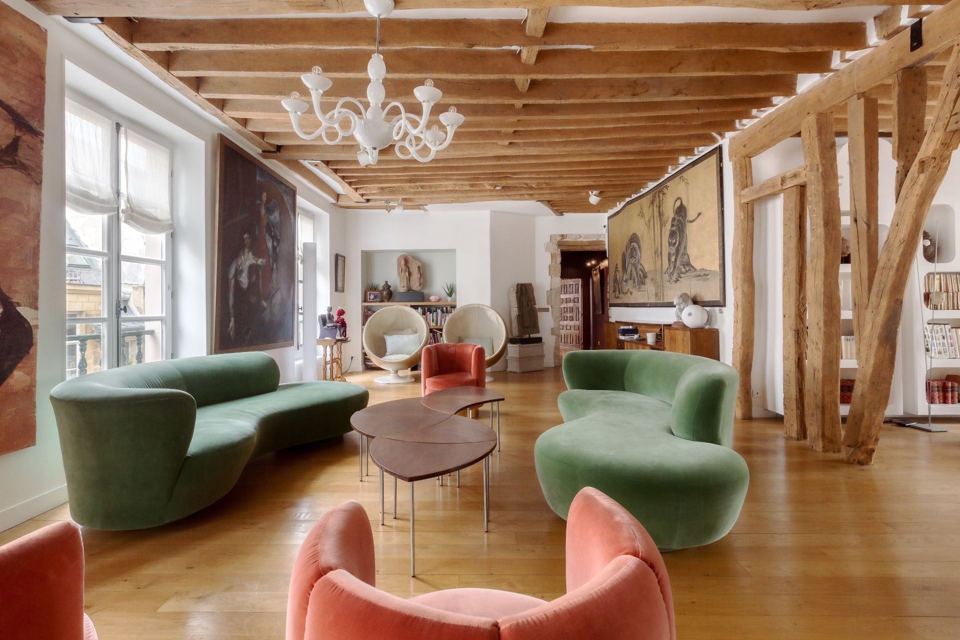 appartement de luxe 8 Pièces en location sur PARIS (75003)