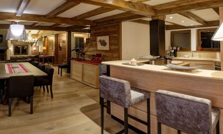 Rental Luxury apartment Megève 6 Rooms 180 m²