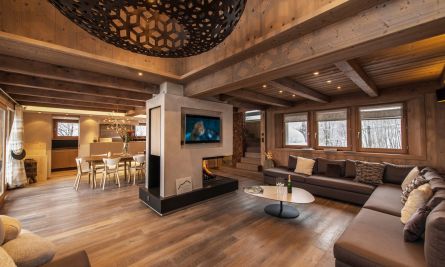 Rental Luxury chalet Megève 8 Rooms 450 m²