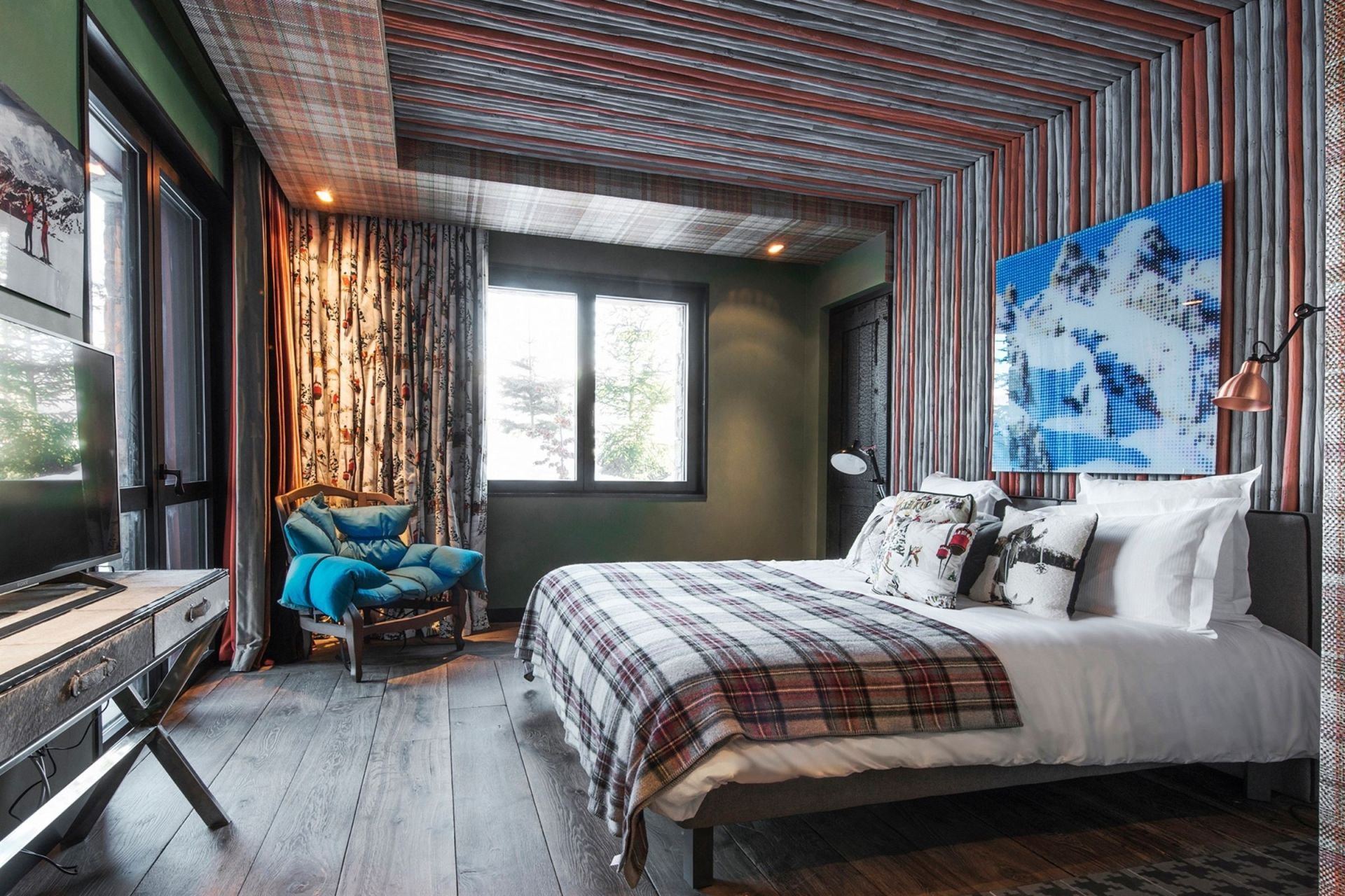 chalet de luxe 10 Pièces en location saisonnière sur COURCHEVEL (73120)