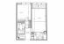 luxury apartment 2 Rooms for sale on MONACO (98000)