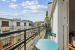 luxury duplex 3 Rooms for sale on PARIS (75116)